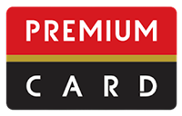 Premium card logo